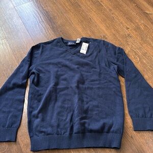 NWT Children’s Place Boys’ Long Sleeve Cotton V-Neck Sweater